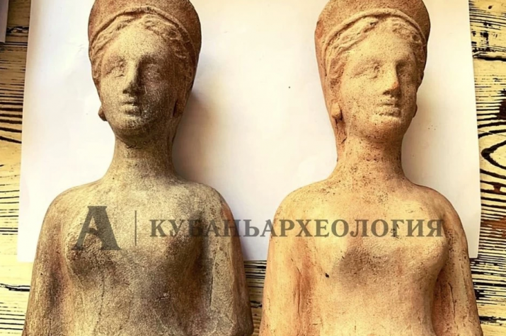 В Анапе археологи обнаружили фигуры Персефоны, которым 2 тысячи лет
